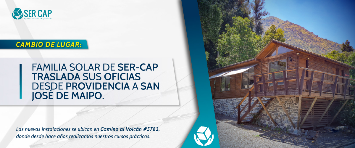 Familia Solar de SER-CAP traslada sus oficinas desde Providencia a San José de Maipo